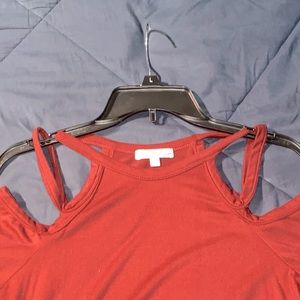 Women’s cold shoulder blouse